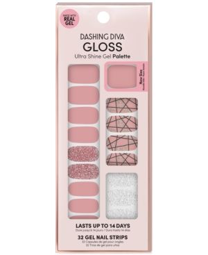 Dashing Diva Gloss Ultra Shine Gel Palette - Rose Sparkle | Macys (US)