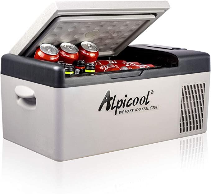 Alpicool C15 Portable Refrigerator 16 Quart(15 Liter) Vehicle, Car, Truck, RV, Boat, Mini Fridge ... | Amazon (US)