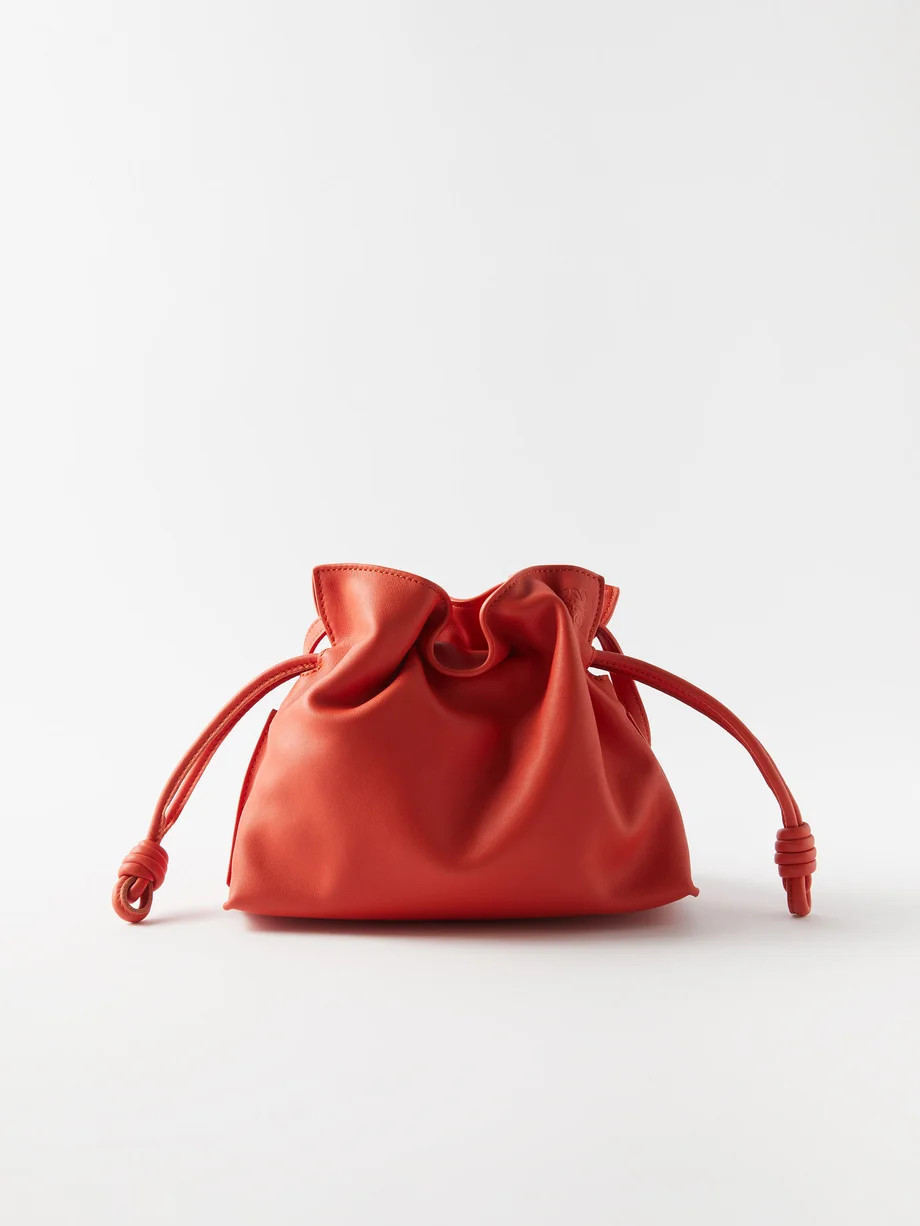 Flamenco mini leather clutch bag | Matches (APAC)