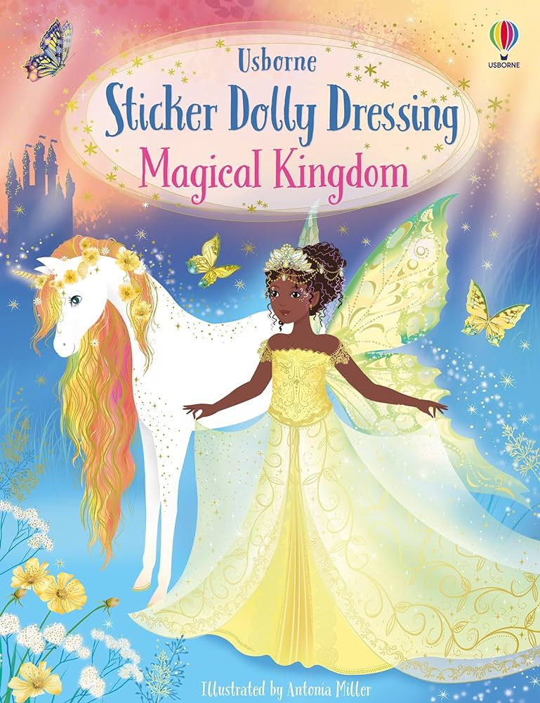 Sticker Dolly Dressing Magical Kingdom: An Enchanting Sticker Journey Through a Kingdom of Fantas... | Amazon (US)