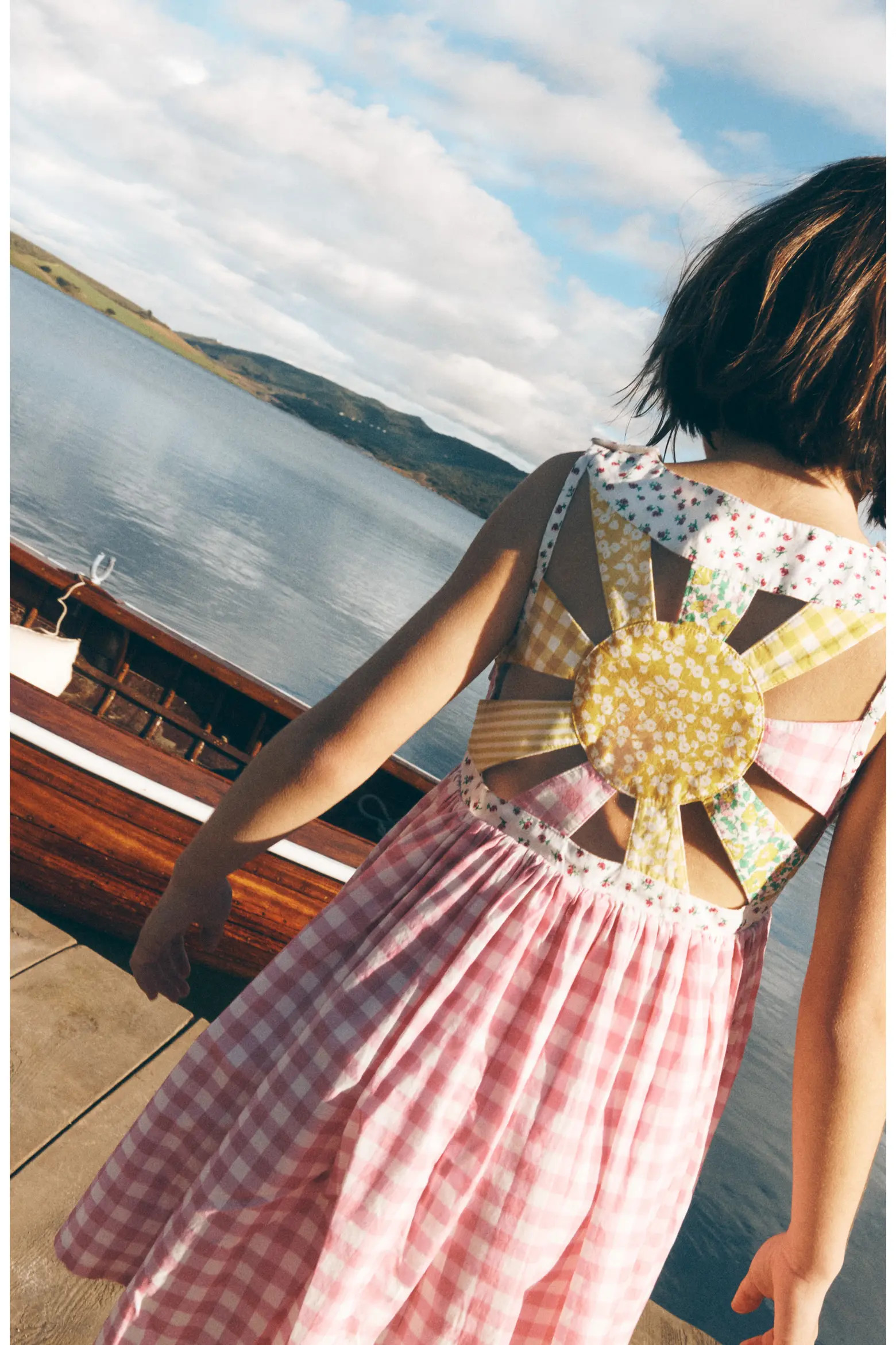 Kids' Harlow Gingham Strappy Cotton Sundress (Women) | Nordstrom | Nordstrom