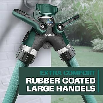 2WAYZ- Hose Splitter, 2 Way Heavy Duty, Garden Hose Splitter, Faucet Splitter, Outdoor Faucet Spl... | Amazon (US)