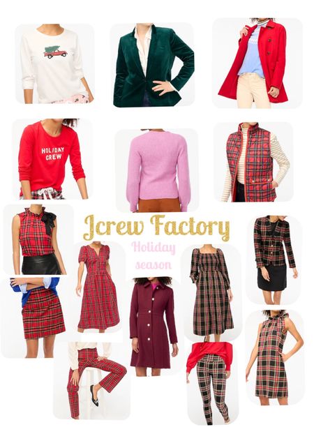 Jcrew Factory holiday looks are here! Be ready for all your holiday events with these looks!!

#LTKHoliday #LTKSeasonal #LTKstyletip