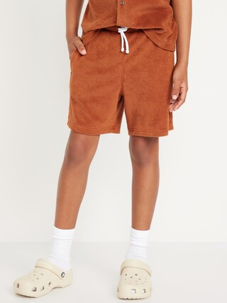 Printed Loop-Terry Shorts for Boys | Old Navy (US)