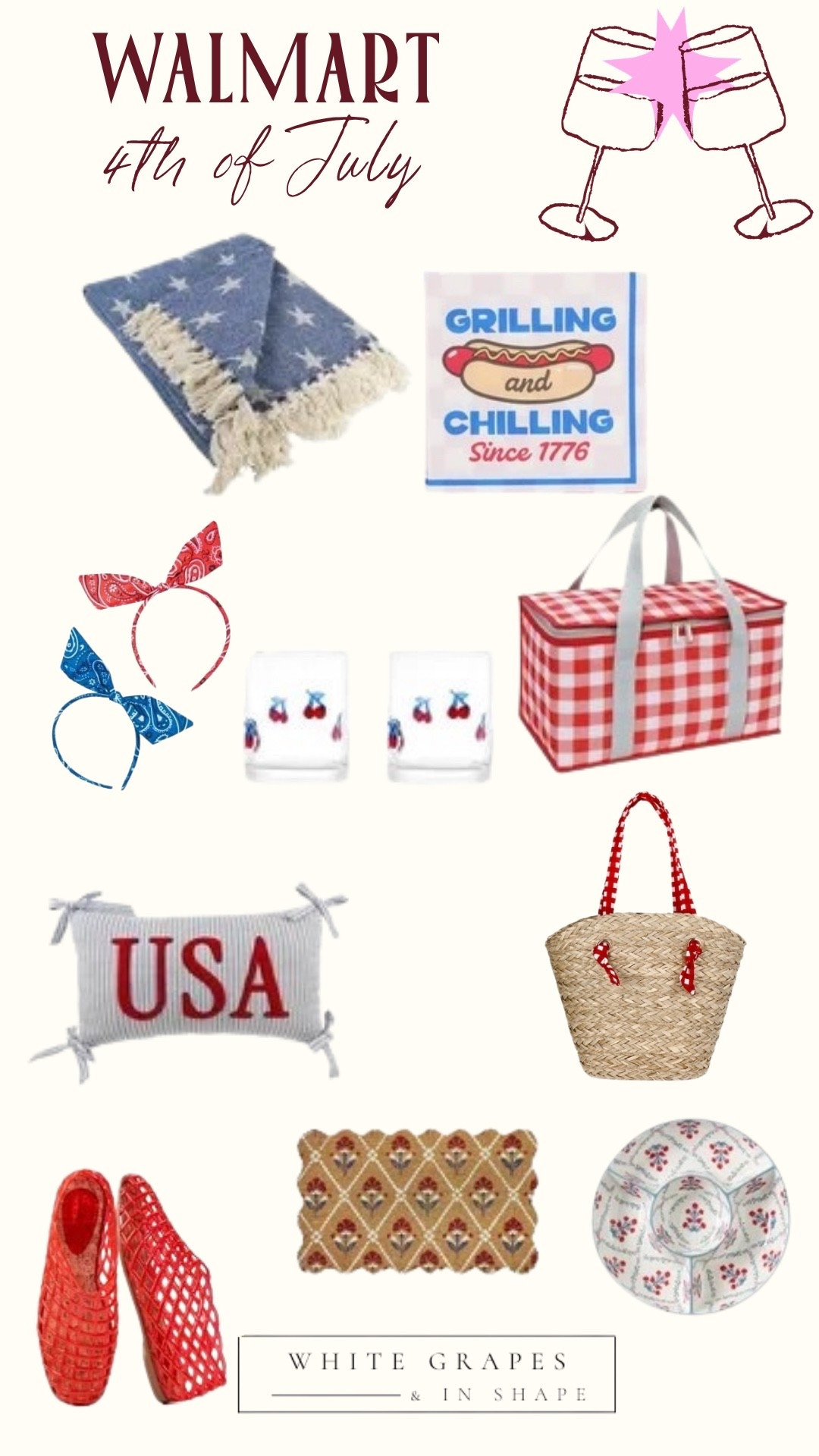 Walmart Fourth of July!

#LTKdayinmylife #LTKgrwm #LTKSeasonal