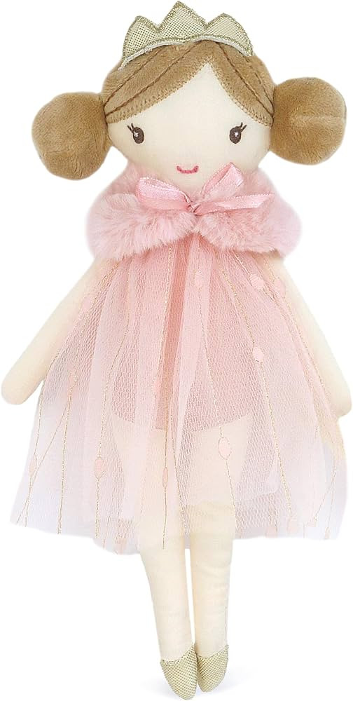 MON AMI Tinsley The Princess Pocket Doll – 10 Inches | Soft Plush Princess Toy for Girls | Coll... | Amazon (US)