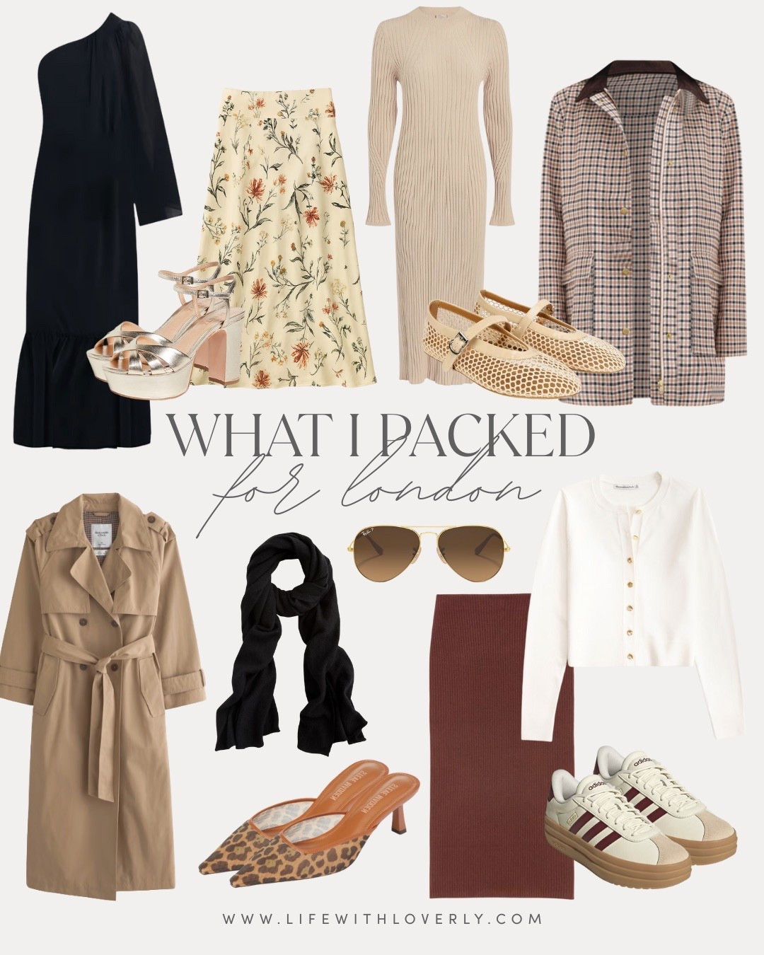 What I packed for London! Trench coats, midi skirts and timeless neutrals is perfect for London in the fall. These are great for exploring the city to dinners!

Life with Loverly, Loverly grey, London fall outfits, what to wear in Europe in October, classic neutral style

#LTKWorkwear #LTKTravel #LTKStyleTip