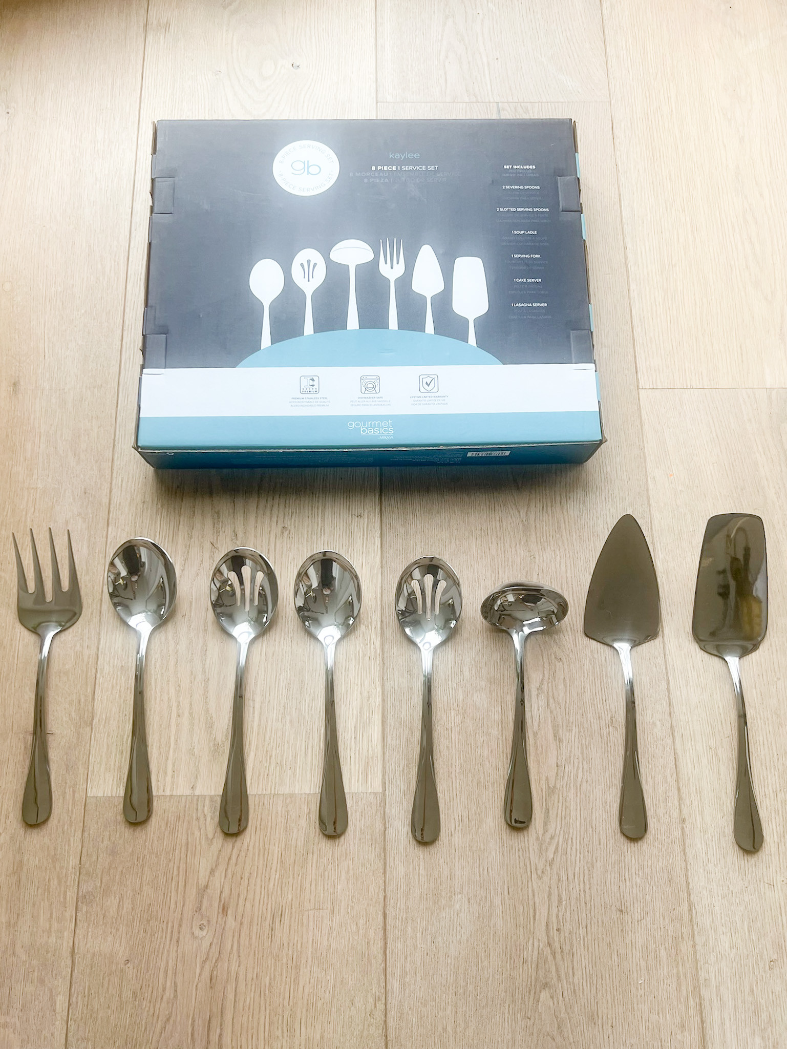 Elevate every meal with timeless elegance 🍽️✨ using the Mikasa Oliver Gleam silverware set! Complete with serving utensils, this beautifully designed flatware adds sophistication to everyday dining and special occasions alike 💖🏡. Durable, stylish, and versatile, it’s the perfect finishing touch for any table setting 👀✨. Trust me, this is one dining upgrade you'll love using for years to come 💕

#silverware #mikasa #tablesetting #homedecor #diningroom #kitchenessentials #homeentertaining #flatware #modernliving #hostesslife #tabledecor #homeinspo #elegantdining #housegoals #ltkhome #ltkfinds #musthave #diningstyle #everydayluxury #homestyle 

 