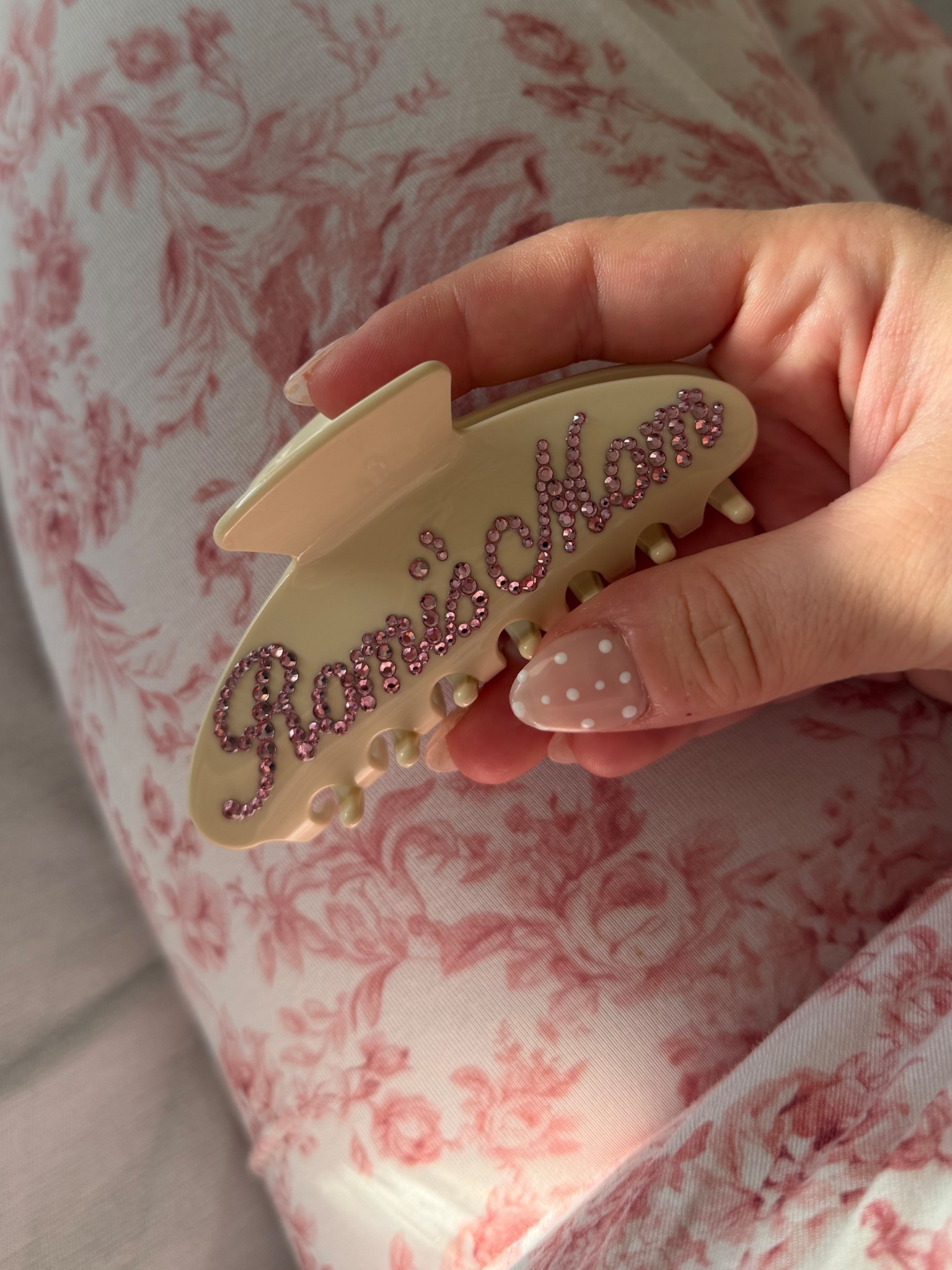 Cutest personalized hair clip 💕 

#LTKootd #LTKBeauty #LTKgrwm