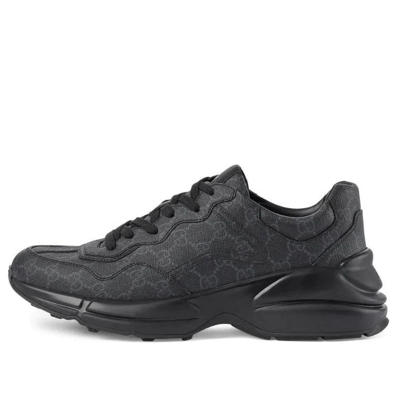Gucci Rhyton 'Black Monogram' 704796-KGD00-1000 | KICKS CREW