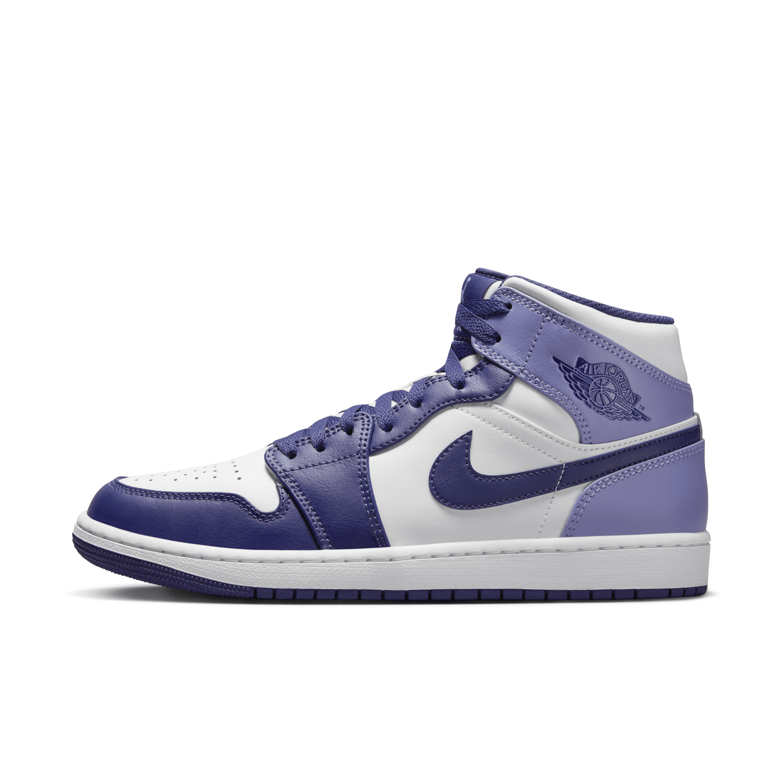 Men's Air Jordan 1 Mid Shoes in Purple, Size: 9 | DQ8426-515 | Nike (US)