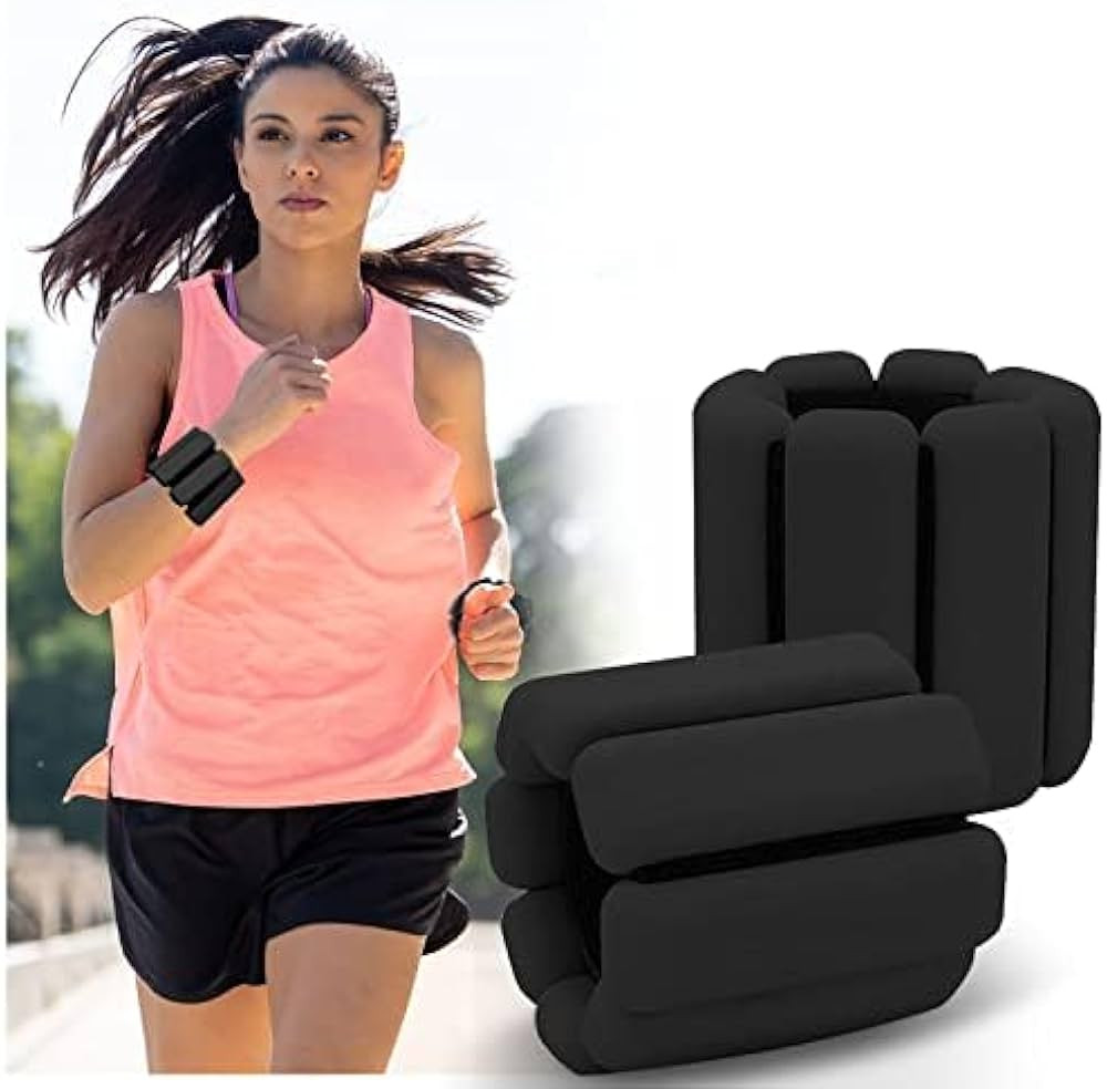 Wrist Weights Sets for Women, Adjustable 1 lb Ankle Weights Set of 2 (1Lb Each), Wrist Ankle Weig... | Amazon (US)