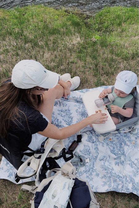 Portable baby high chair with tray perfect for picnics 🧺

#LTKFind #LTKbaby