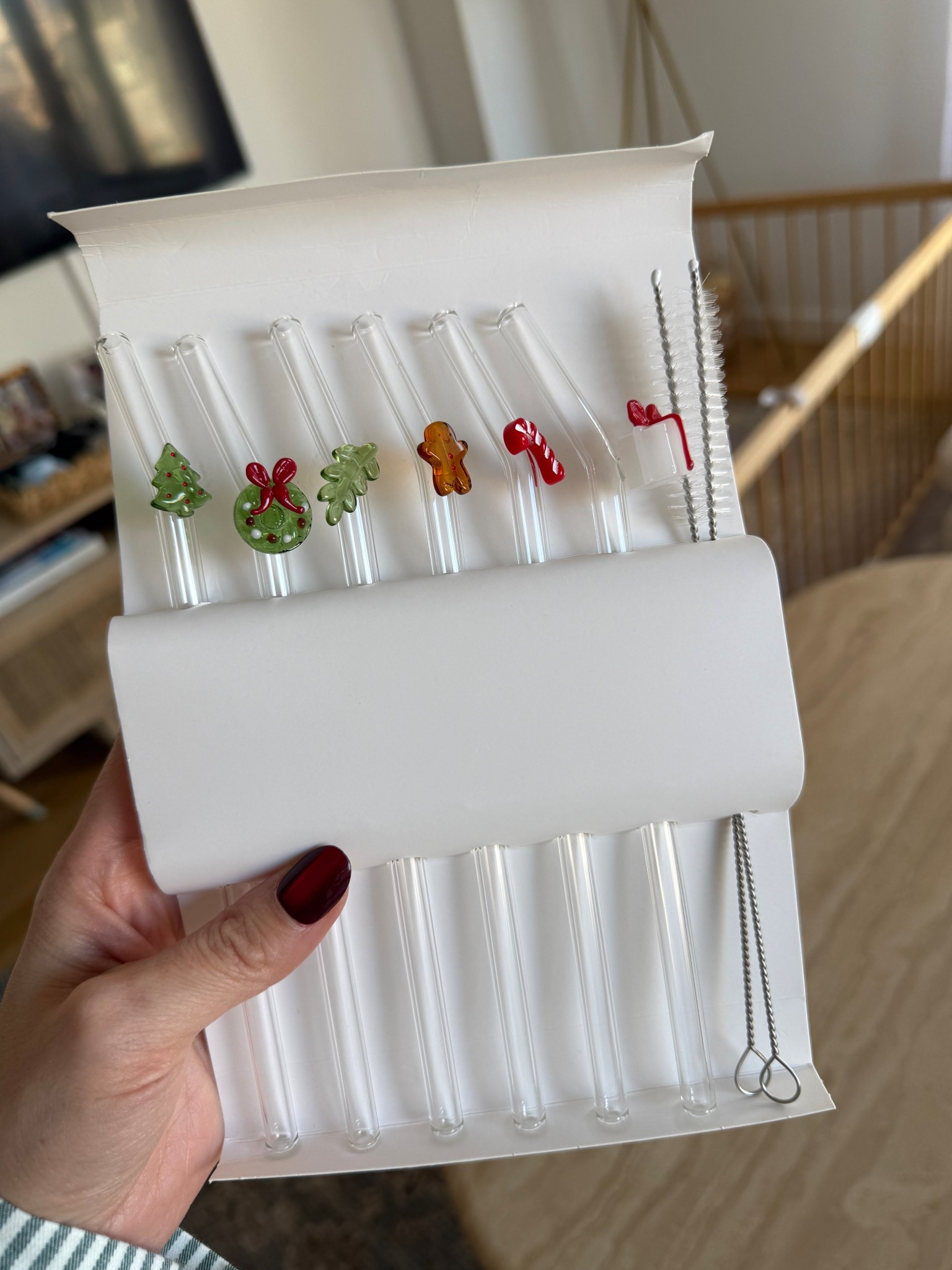 Holiday glass straws 

#LTKHoliday #LTKSeasonal #LTKGiftGuide