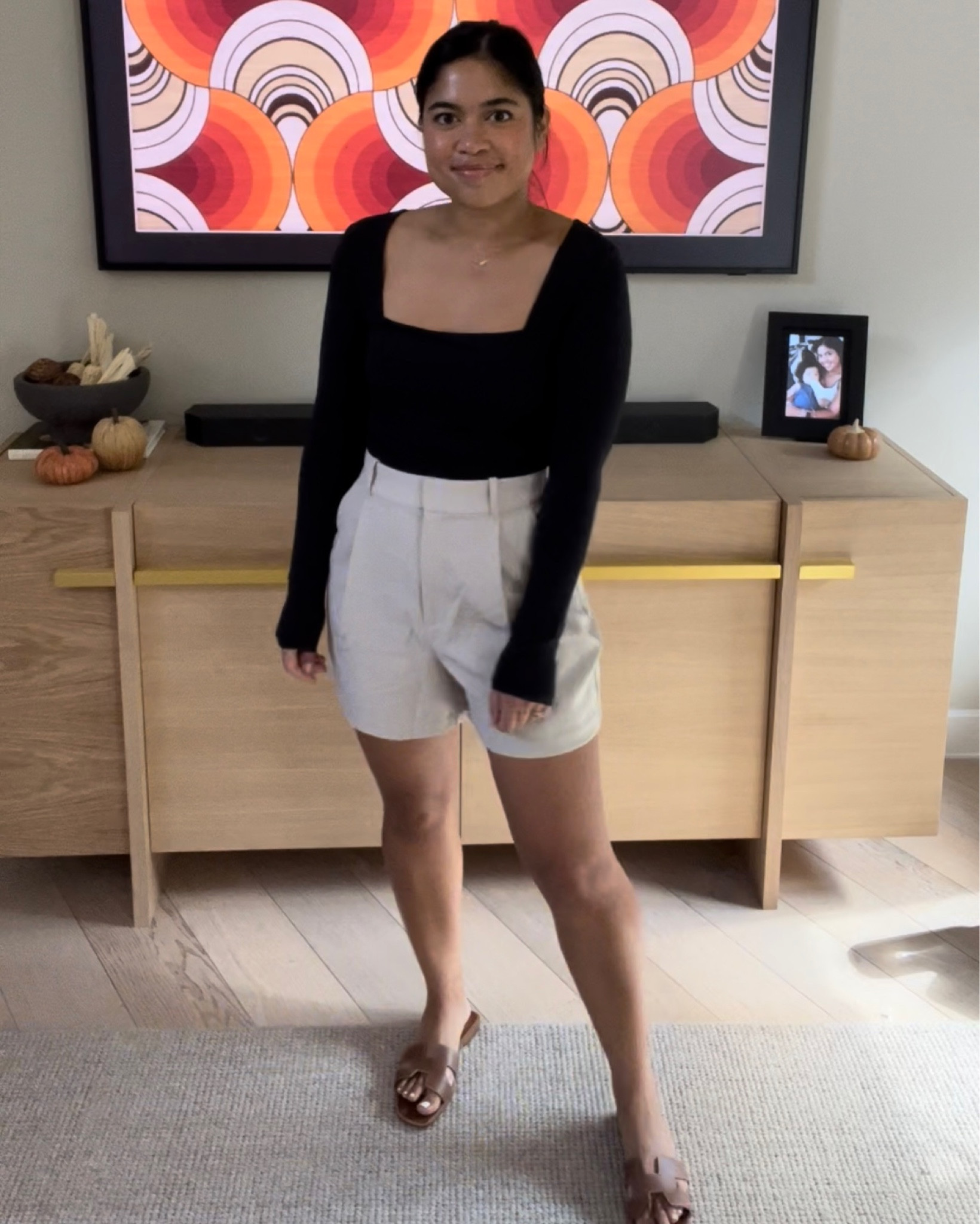 Love this square neck ruched bodysuit! Wearing a small in bodysuit and in shorts


#LTKsalealert #LTKunder50 #LTKSale