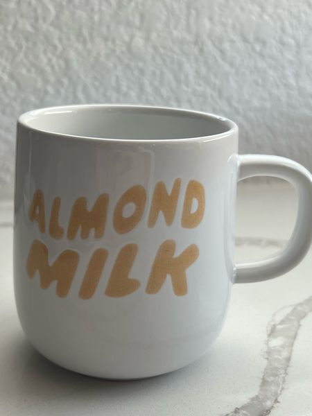 Cutest almond milk mug from urban outfitters! Only $10 and they have an oat milk and soy milk one too:)

#LTKGiftGuide #LTKhome #LTKFind