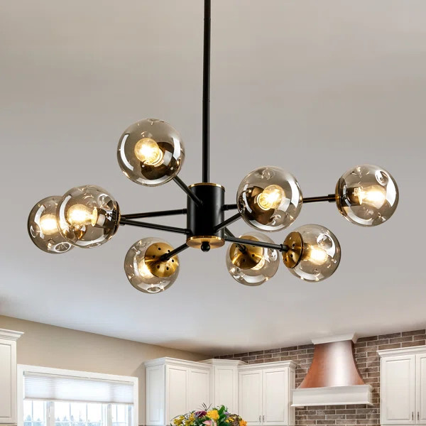 Azria 8 - Light Dimmable Sputnik Sphere Chandelier | Wayfair North America
