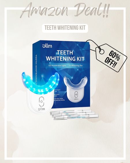 Amazon deal - Amazon find - gift - beauty find - teeth whitening 

#LTKfindsunder50 #LTKsalealert #LTKbeauty