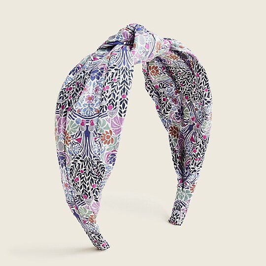 Knot headband in Liberty® print | J. Crew US