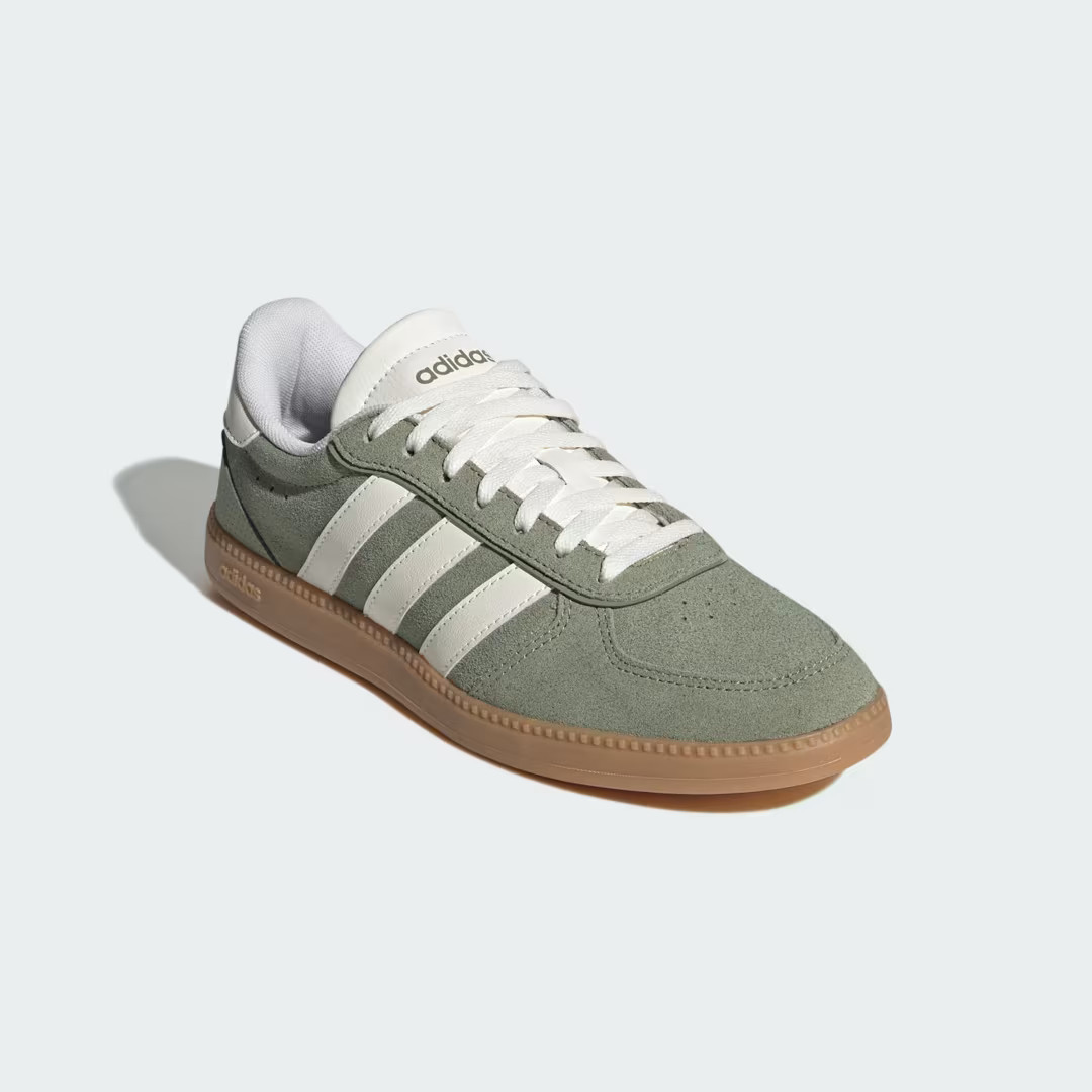 adidas Breaknet Sleek Shoes Tent Green 6.5 - Womens Originals Shoes | adidas (US)