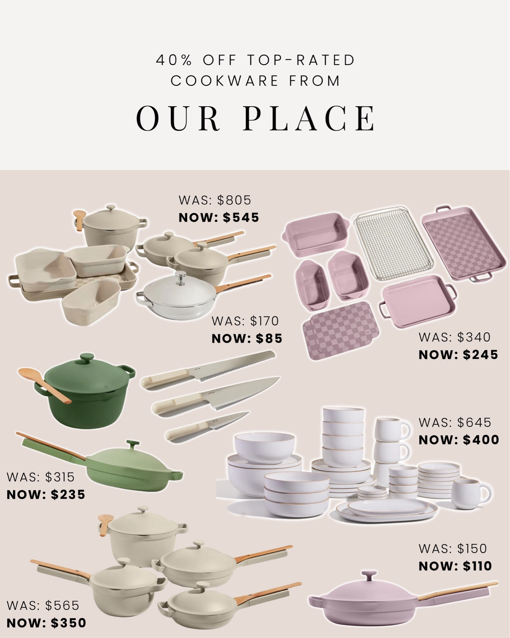 Our place pots and pans on sale! Home cookware, cooking, gift idea, Memorial Day sale 

#LTKSaleAlert #LTKHome #LTKFamily