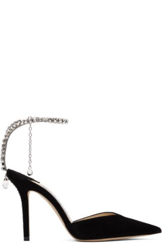 Black Saeda 100 Heels | SSENSE