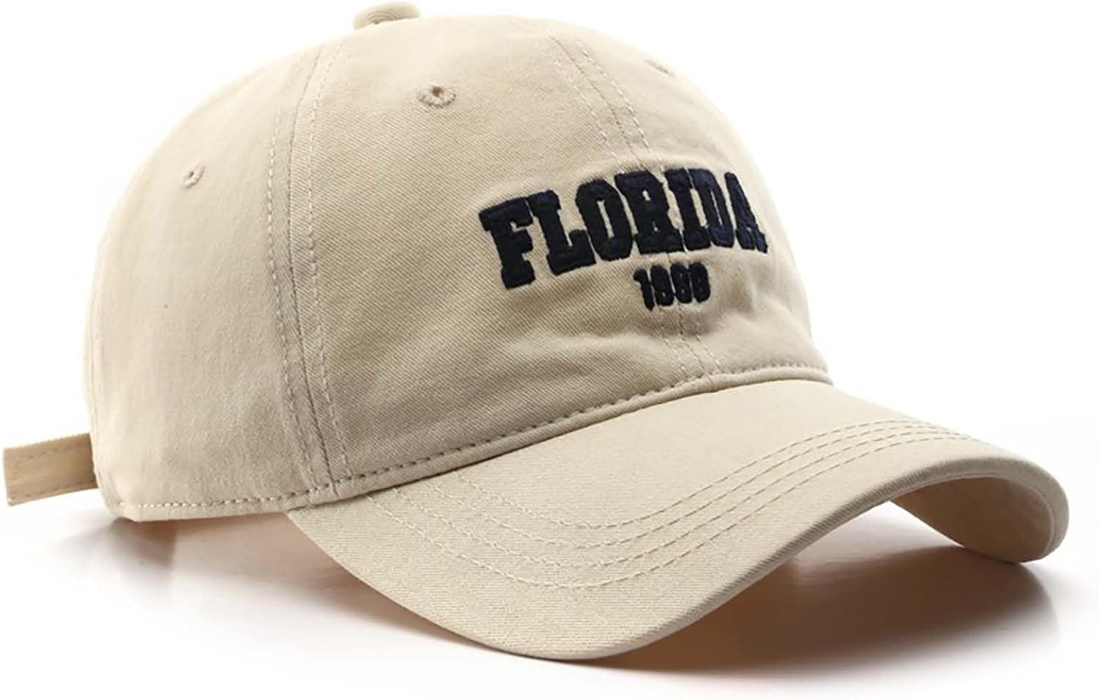 Florida Hat Unisex Baseball Cap Cotton Sun Hat Adjustable Trucker Cap | Amazon (US)