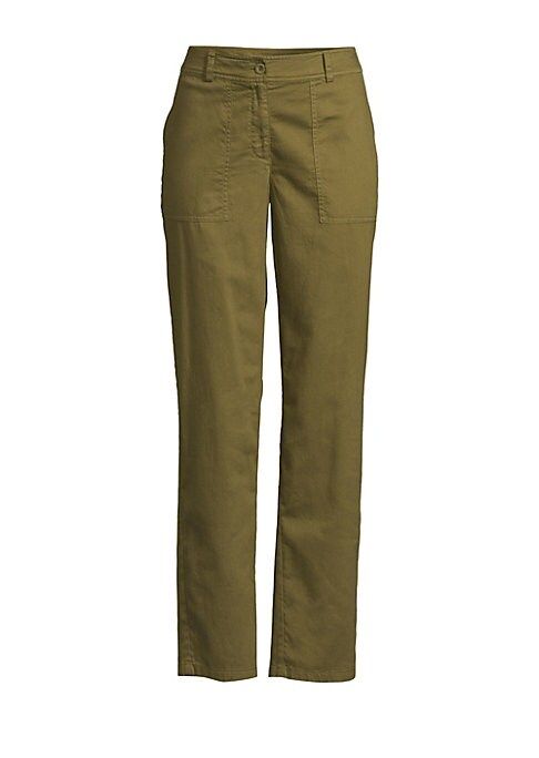 Cropped Wide Leg Cargo Ankle Pants | Saks Fifth Avenue