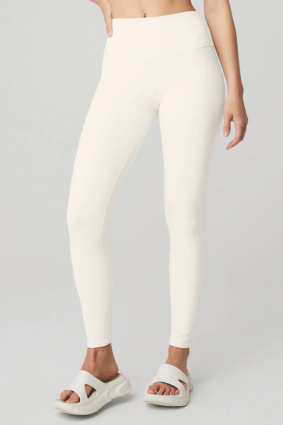 Alo YogaÂ® | High-Waist Airbrush Legging in Ivory White, Size: XS | Alo Yoga