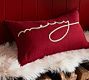 Merry Lumbar Pillow Cover | Pottery Barn (US)