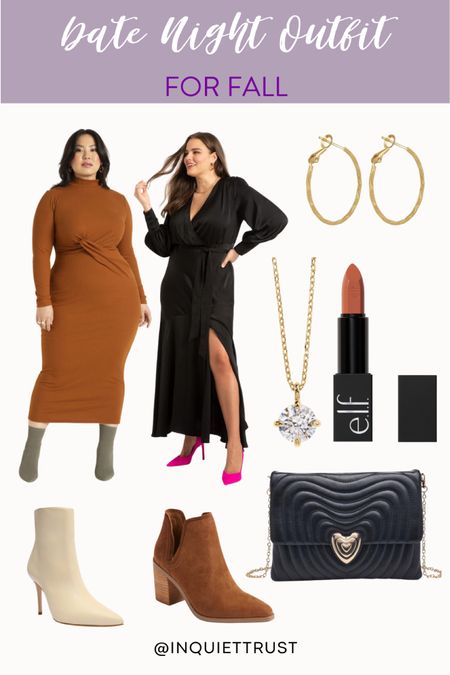 Here's a date night outfit idea: maxi dresses, stylish boots, accessories and more!
#fashionfinds #falloutfit #curvyoutfit #makeupfavorite

#LTKstyletip #LTKplussize #LTKbeauty