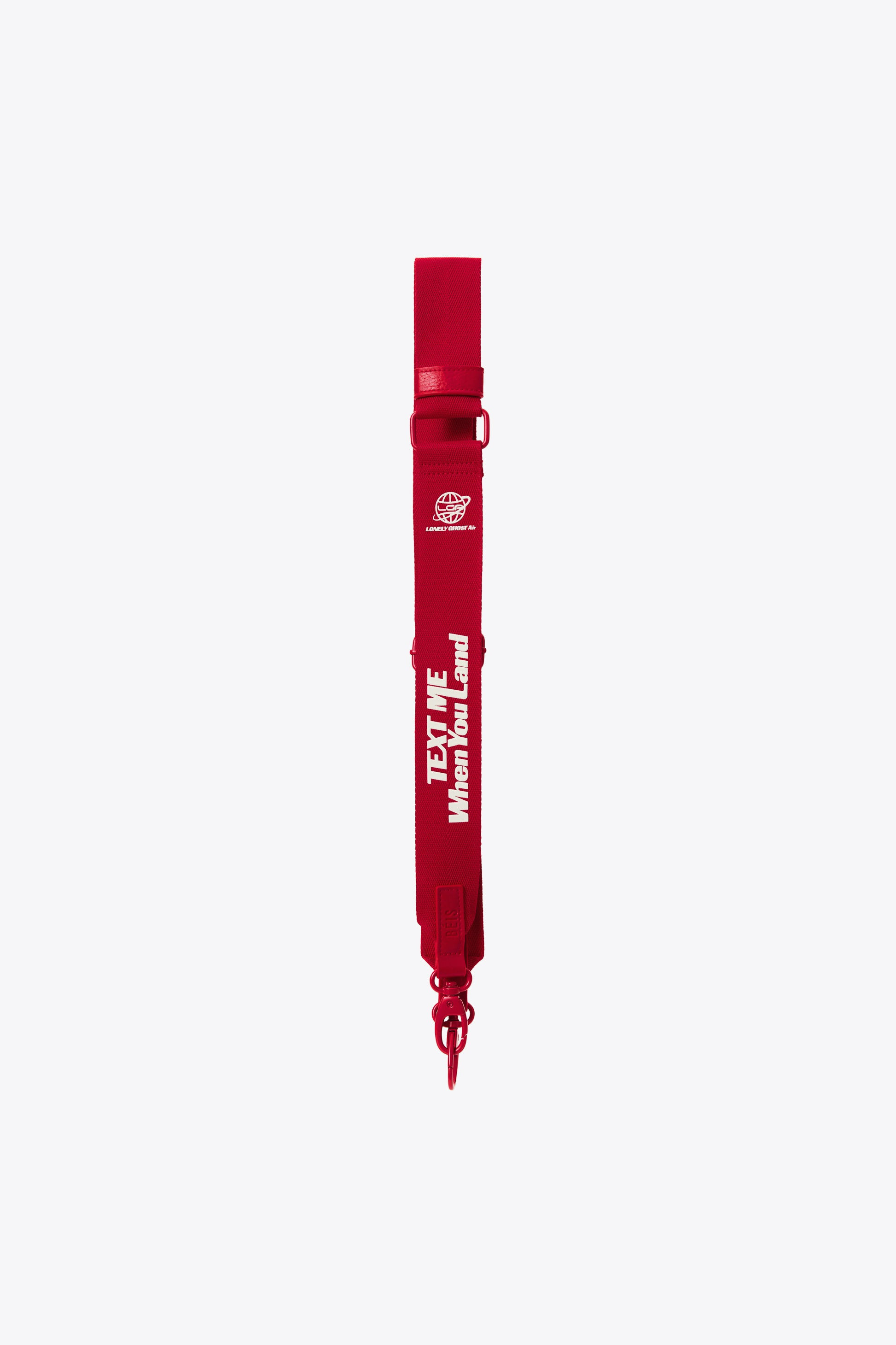 The Shoulder Strap in Text Me Red | BÉIS Travel