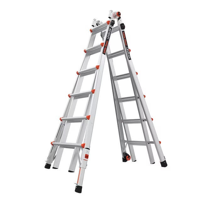 Little Giant Ladders Leveler M26 with Leg Levelers and AirDeck Ports 26-ft Reach Type 1a- 300-lb ... | Lowe's