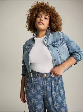 Festi 80s Denim Jacket | Torrid (US & Canada)