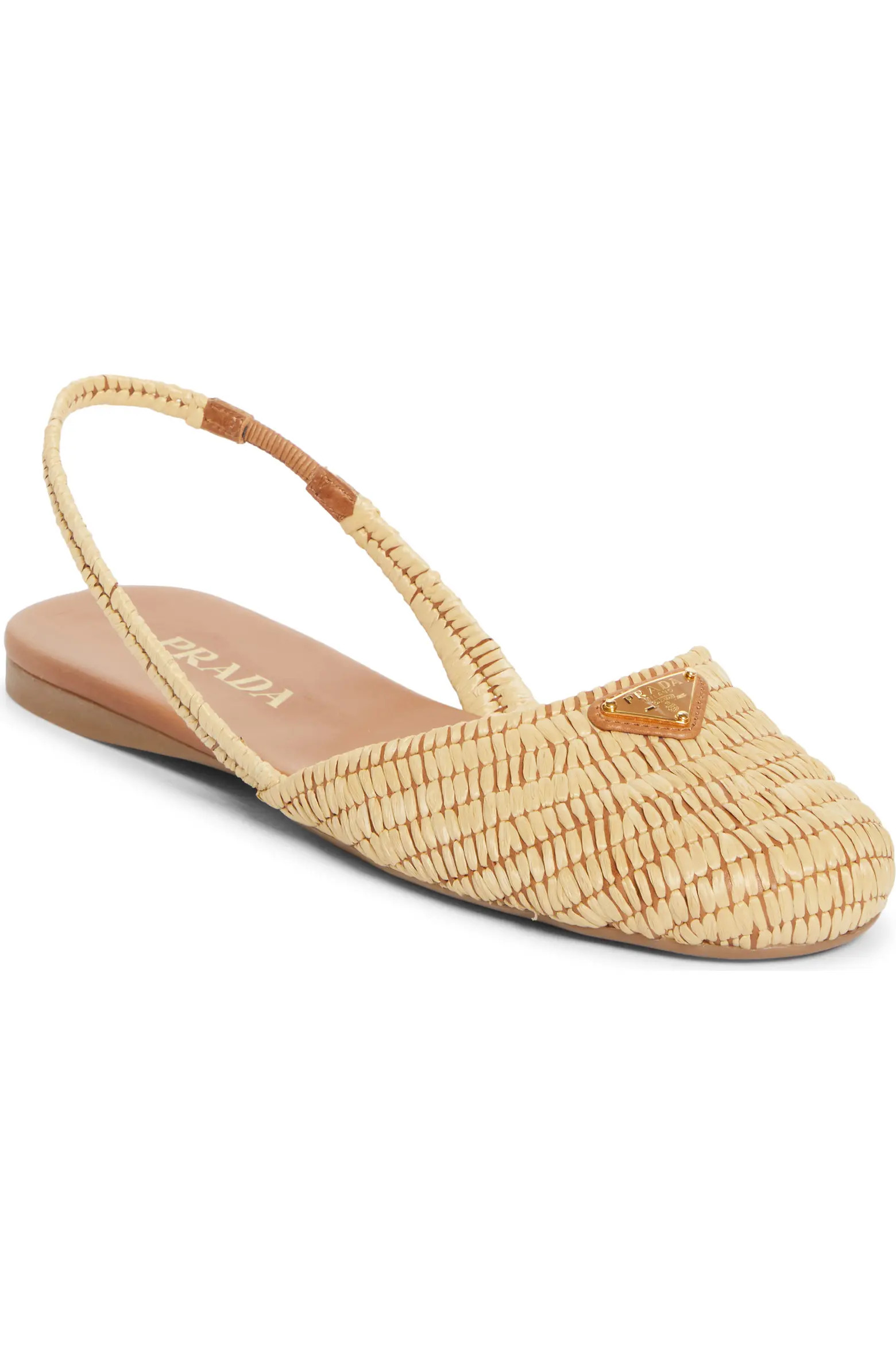 Raffia Slingback Flat (Women) | Nordstrom | Nordstrom