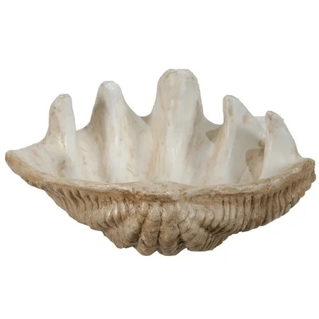 A&B Home Medium Clam Shell Accent, Natural | Walmart (US)