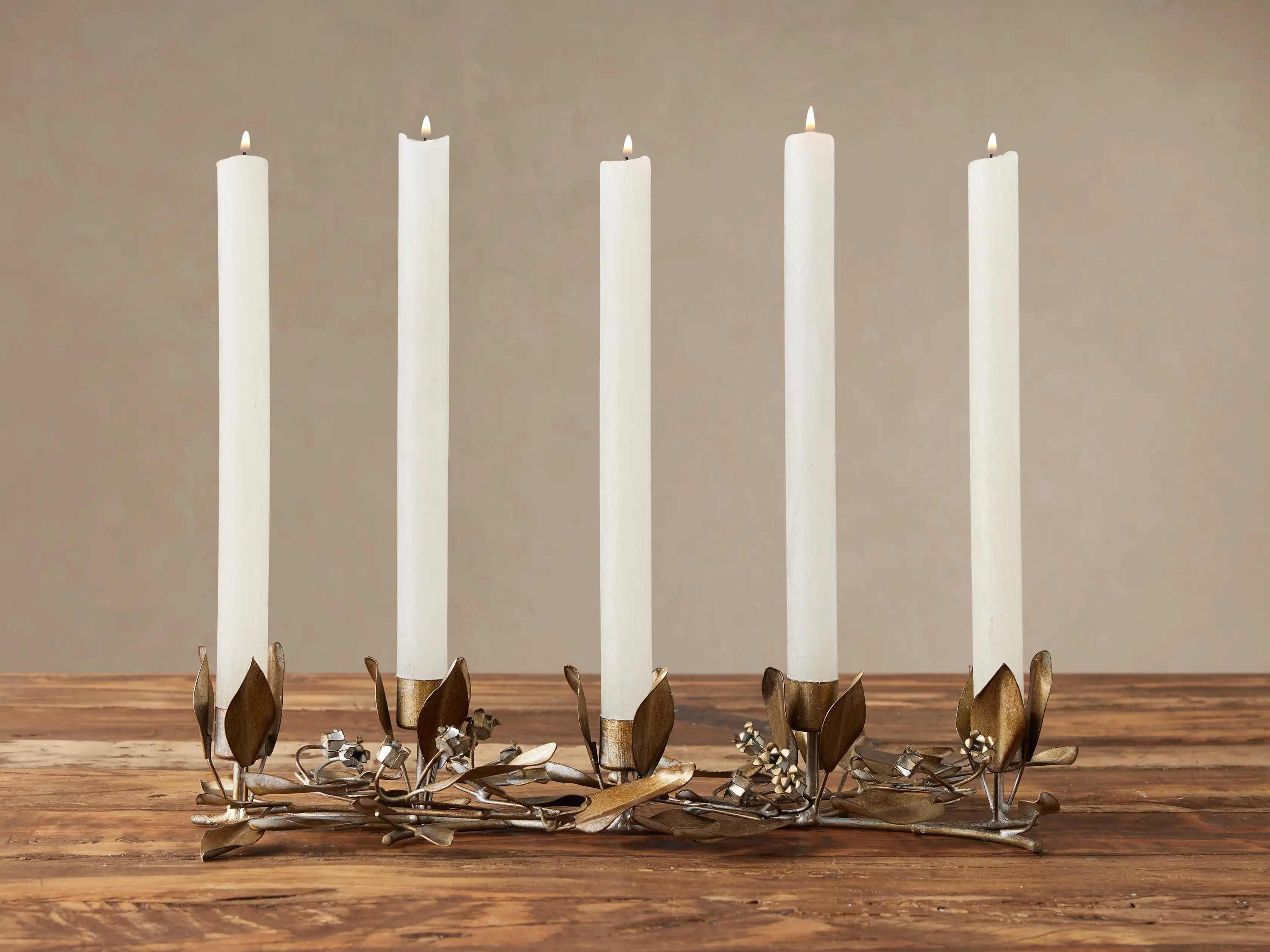 Floral Taper Holder | Arhaus