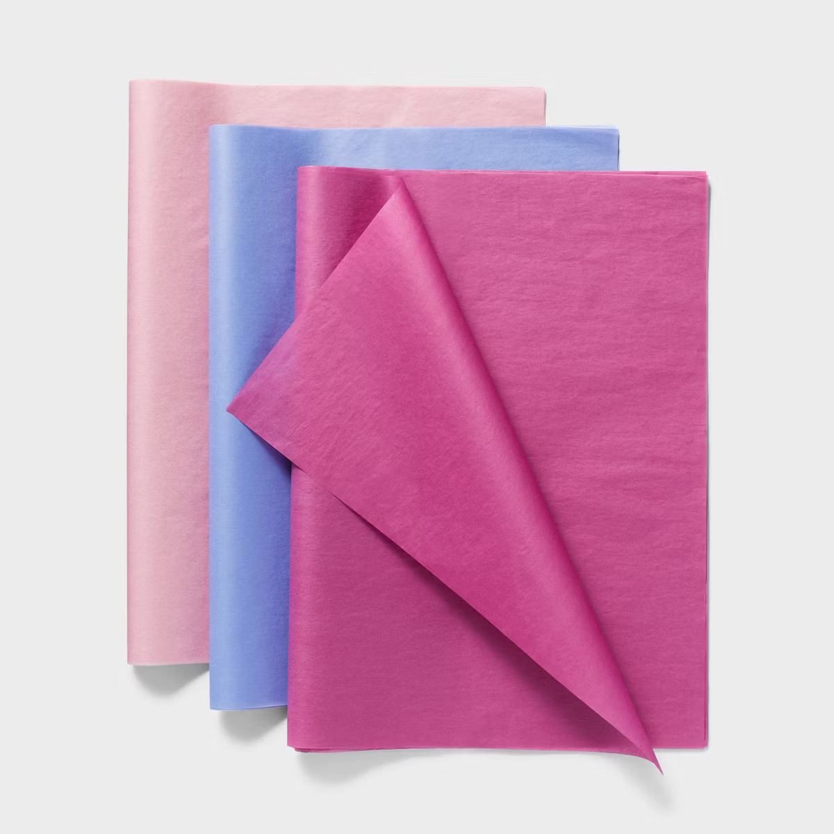 20ct Striped Tissue Paper Pink/Blush/Blue - Spritz™ | Target
