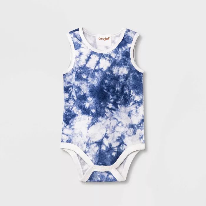 Baby Tank Tie-Dye Bodysuit - Cat & Jack™ Blue | Target