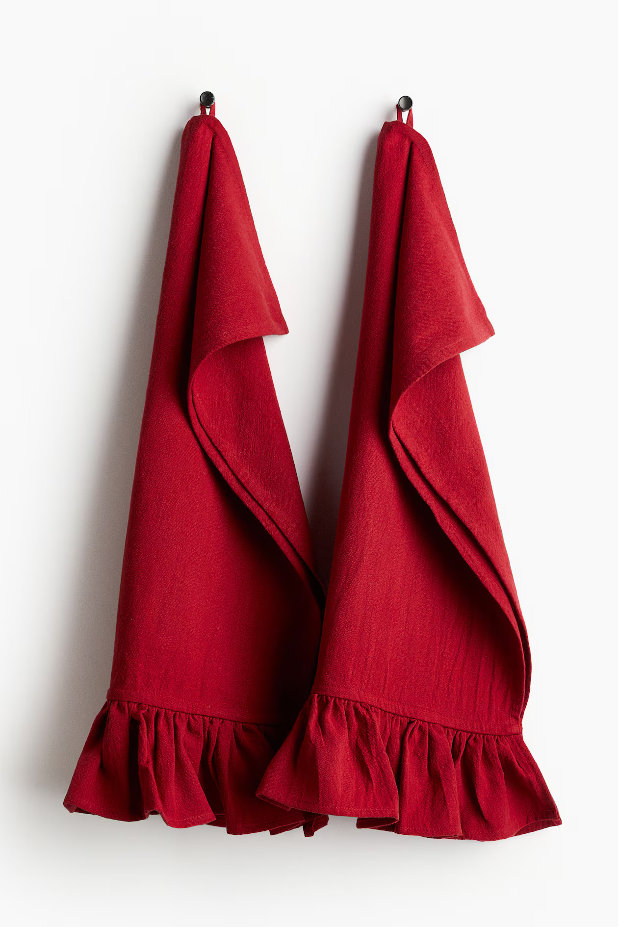 2-pack Cotton Tea Towels - Red - Home All | H&M US | H&M (US + CA)
