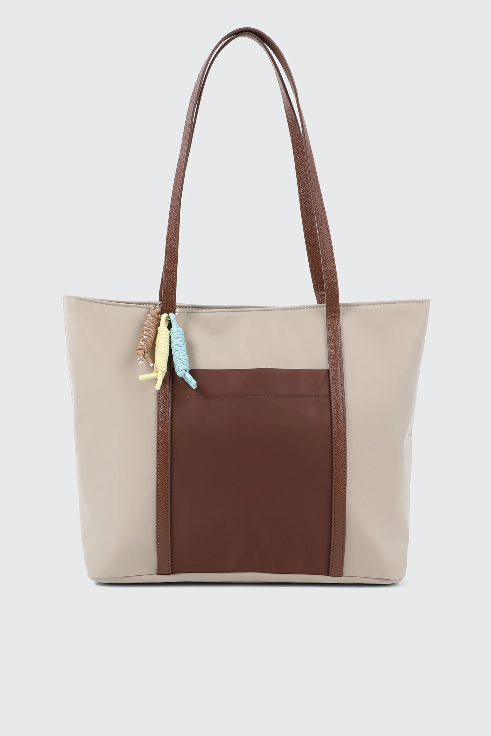 Nylon Tote Bag with Charms | Ardene