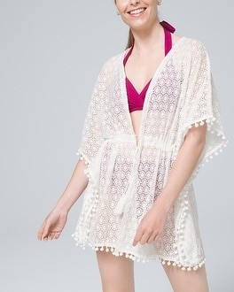 Eyelet Swim Cover-Up | White House Black Market