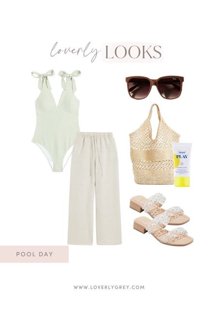 Cute pool side look perfect for a spring vacay! I love this H&M swimsuit with the shoulder tie detail! 

#LTKFind #LTKswim #LTKSeasonal