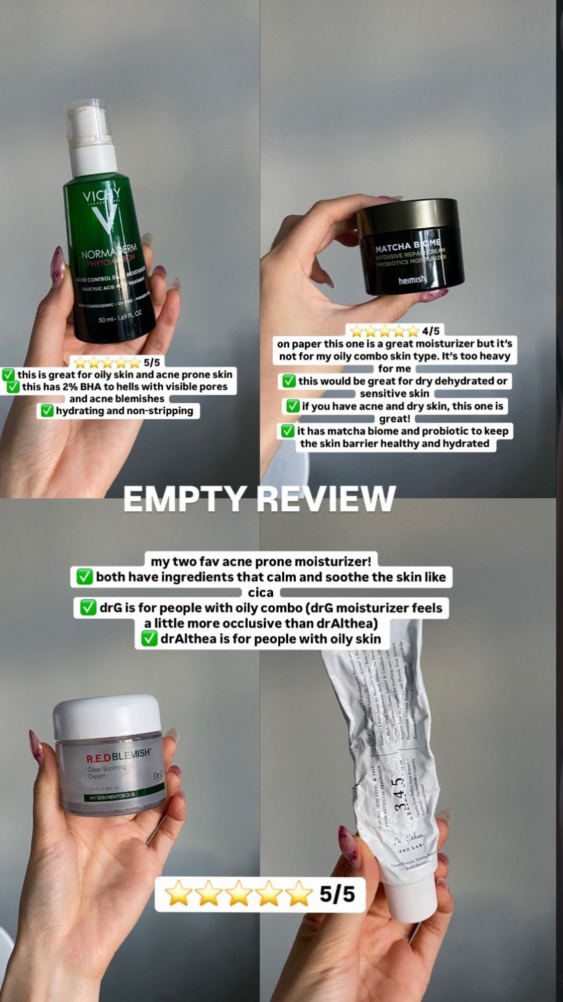 empty review: moisturizers 

#LTKBeauty #LTKselfcare #LTKGiftGuide