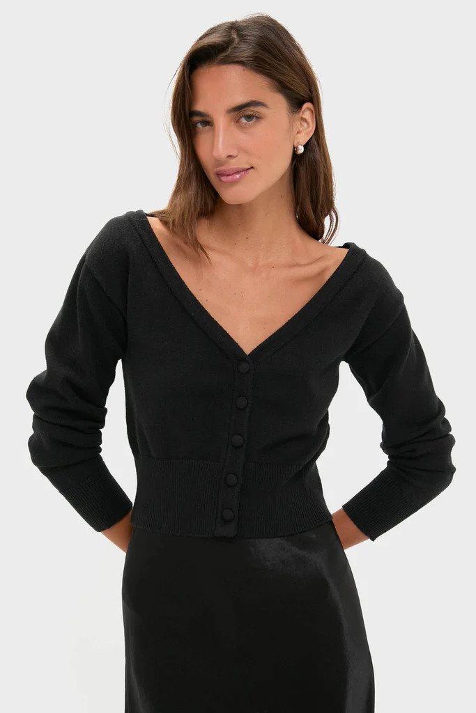 Ivory Off the Shoulder Stevens Cardigan | Tuckernuck (US)