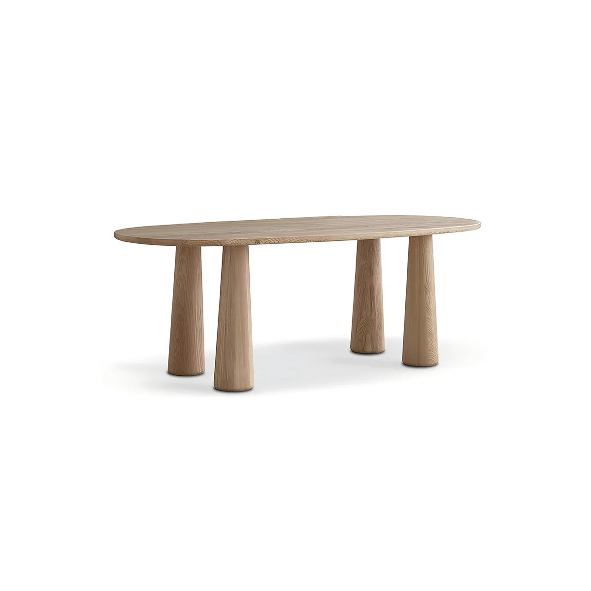 Oval Solid Wood Dining Table | Wayfair North America