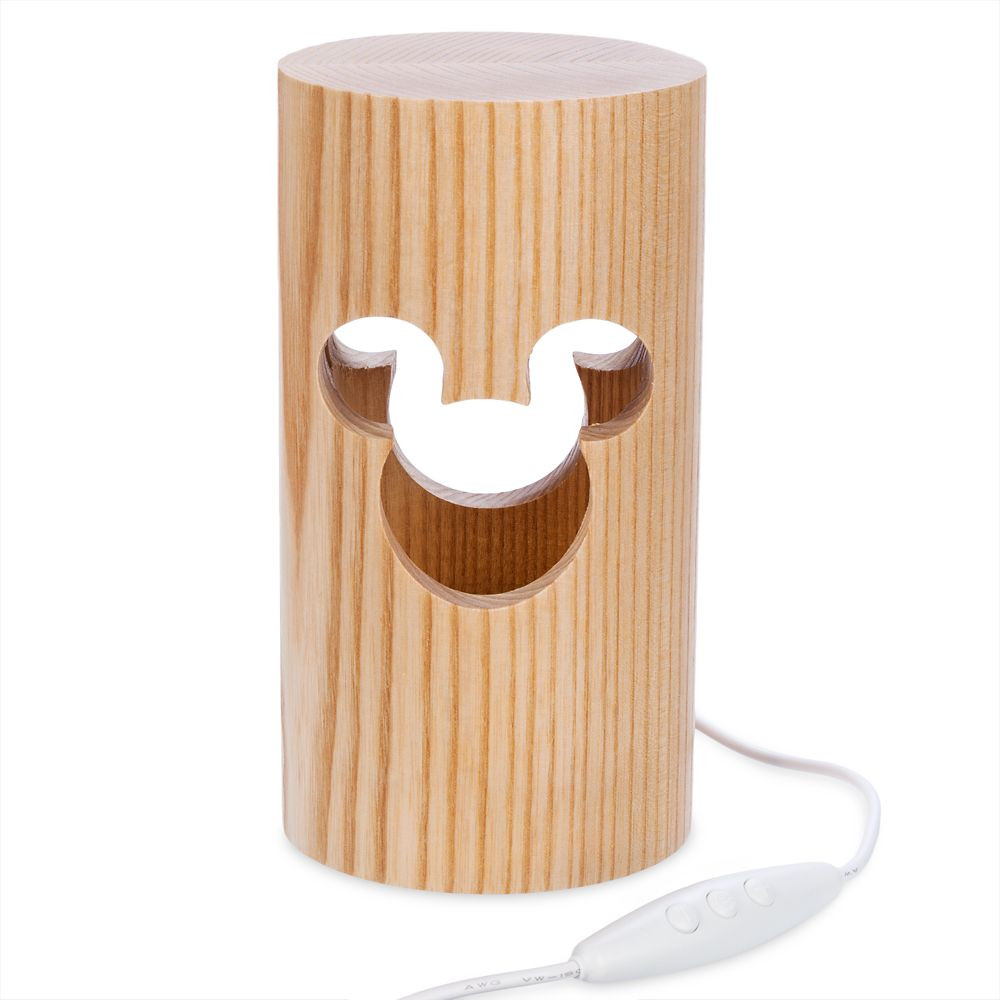 Mickey Mouse Icon Wood Desk Lamp – Mickey Mouse Home Collection | Disney Store