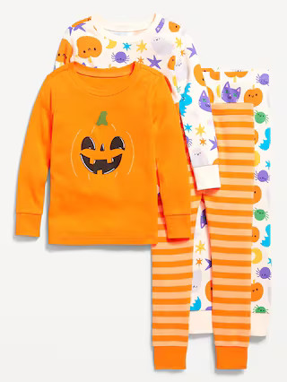 Snug-Fit Graphic Pajama 4-Piece for Toddler & Baby | Old Navy (US)