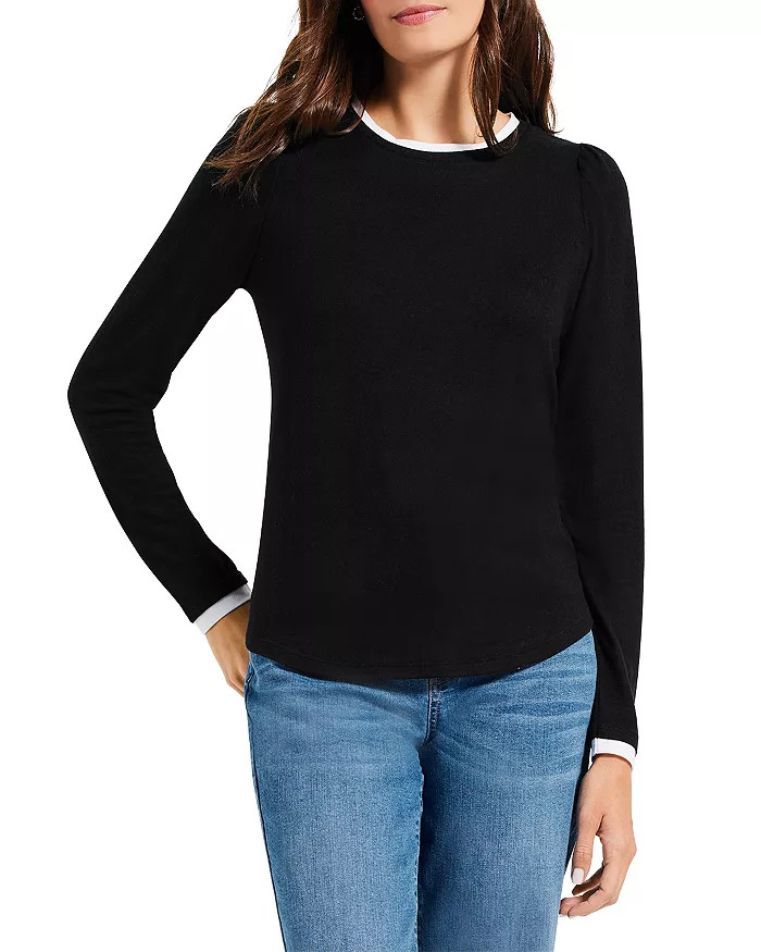 Sweet Dreams Puff Shoulder Knit Tee | Bloomingdale's (US)