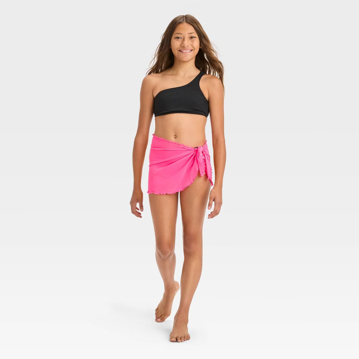 Girls' Solid Cover Up Bottom - Cat & Jack™ | Target
